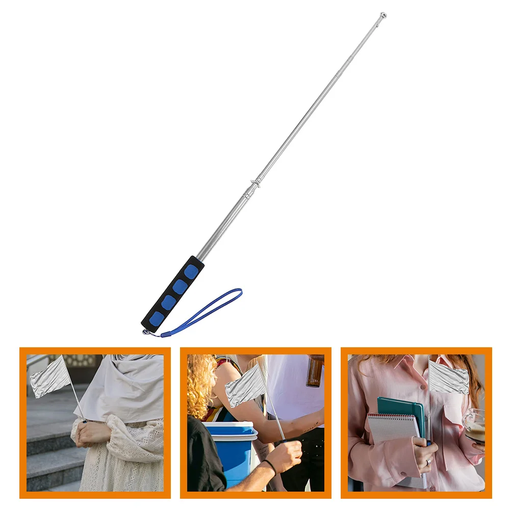 

Portable Flagpole Handheld Teaching Flagpole Extendable Guide Flag Pole