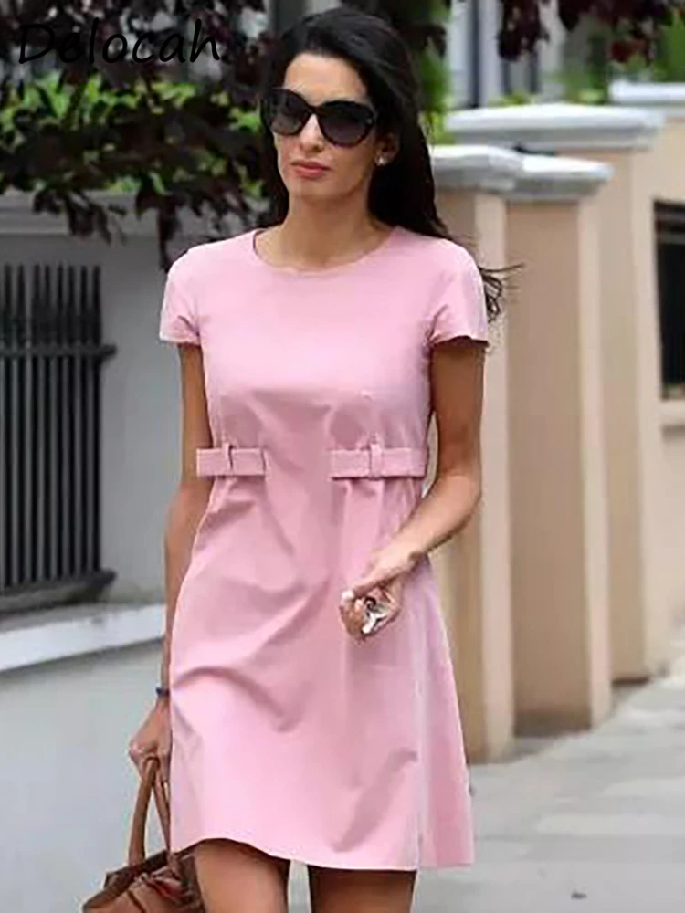 Delocah высокого качества Сезон лето Модные дизайнерские качественные женские