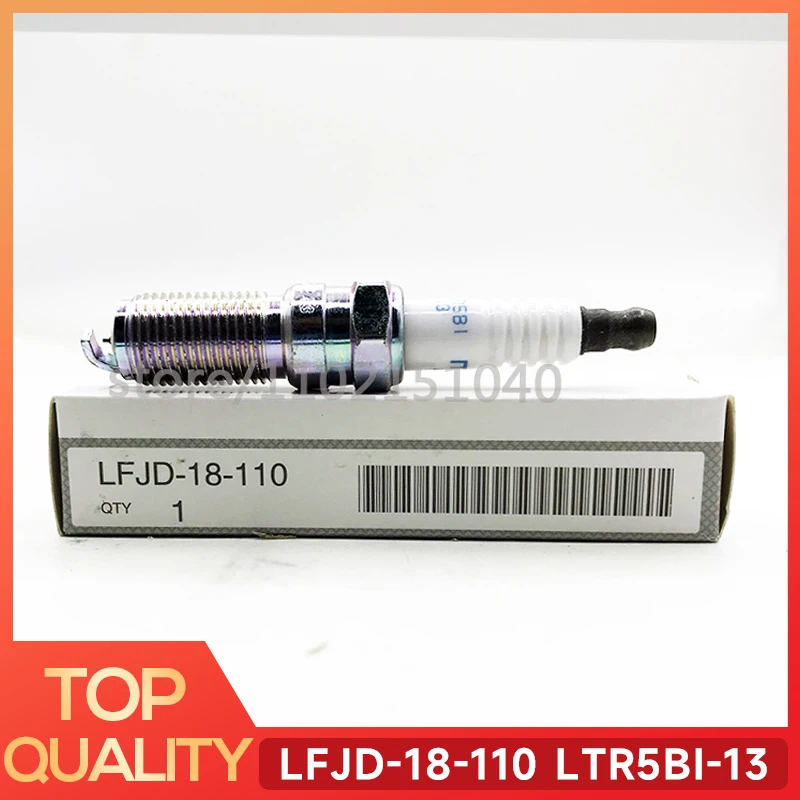 

4pcs LFJD-18-110 Laser Iridium Plug Spark Plug fit for Mazda 3 5 6 CX-7 TRIBUTE 2.0 2.3 2.5L LTR5BI-13 LTR5BI13 90083 LFJD18110