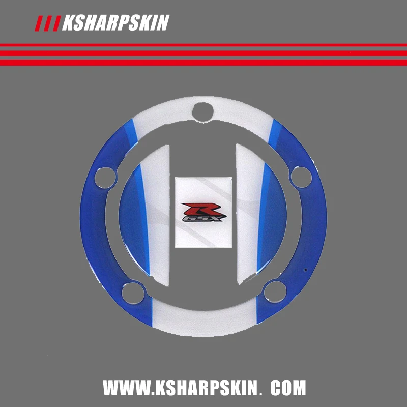 

Motorcycle sticker protection pad scratch-resistant 3D carbon fiber tank gas cap pad filling cover decal for SUZUKI GSXR gsxr