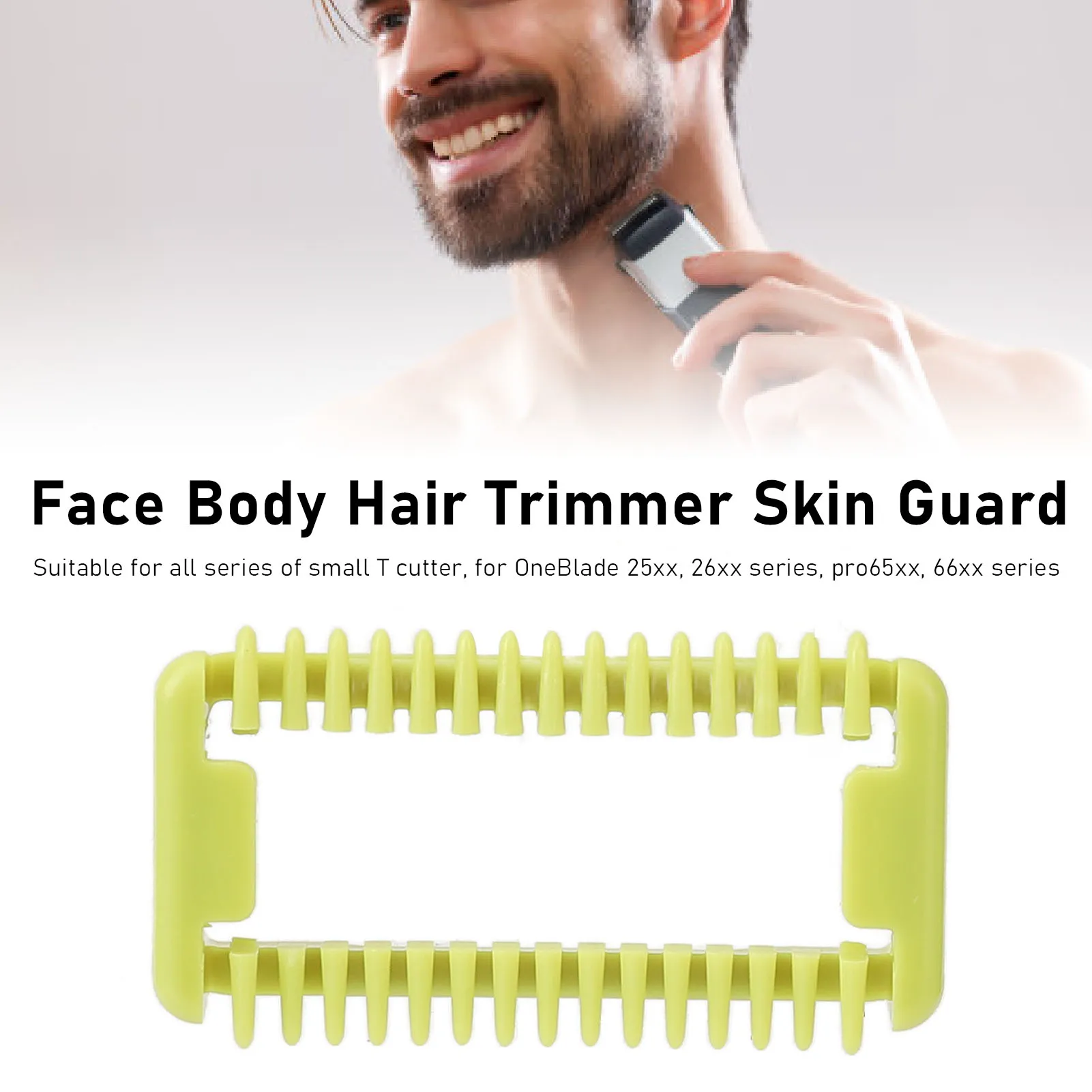 

Professional Home Salon Face Body Hair Trimmer Skin Guard Replacement Accessory Fit for OneBlade Body Hair Trimmer Skin Guard