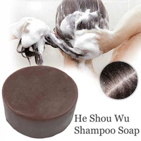 hair shampoo polygonum essence hair darkening shampoo soap natural organic hair shampoo gray hair reverse hair cleansing