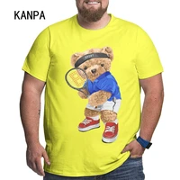super summer loose casual mens t shirts pure color simple short sleeved tops for men yellow 6xl play badminton bear t shirt 3xl