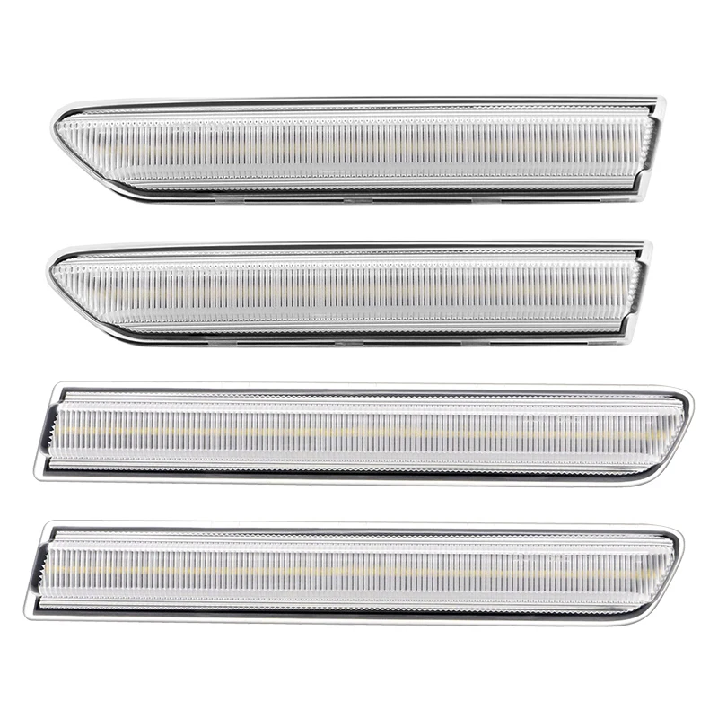 33655SEPA01 1 Set Clear Front Rear Left Right Side Marker Light Lamp 33850SEPA01 33800SEPA01 Fit for Acura TL 2004 2005-2008