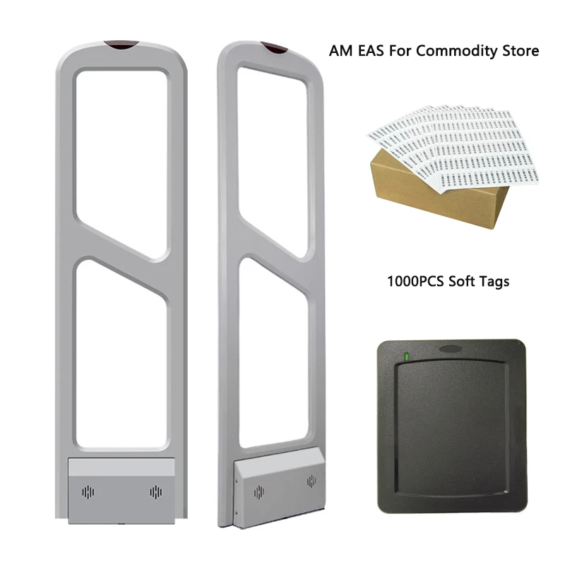 Торговый центр EAS производитель системы безопасности AM 58 кГц охранные ворота для