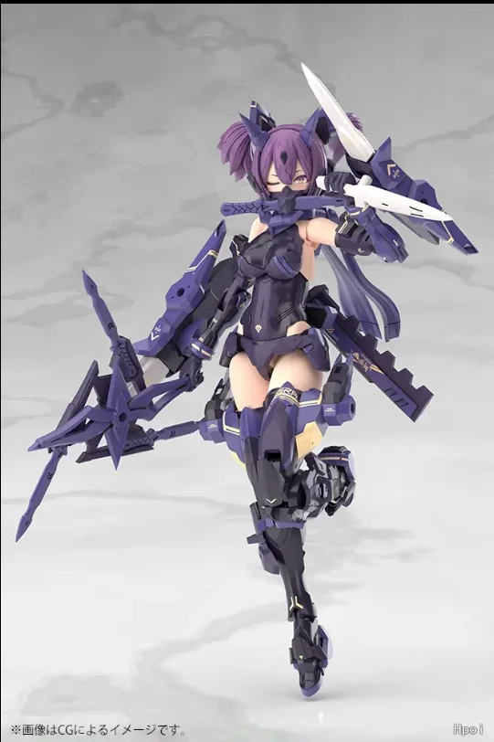 Фото Фигурка KOTOBUKIYA Goddess Device Choura Ninja Pivot Shadow в одежде, масштаб 1/1, модель, игрушка, подарок №2