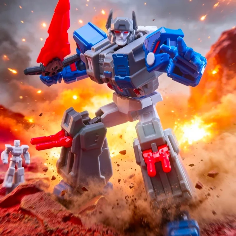 Фото Оригинальные фигурки Blokees Transformers Blind Box Galaxy Version 11 RODIMUS PRIME ULTRA MAGNUS, подвижная сборная модель, игрушки-фигурки. №4