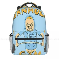 Cornholio Gym Backpack for Girls Boys Beavis and Butt Head TV Travel Rucksack Daypack for Teenage School Laptop