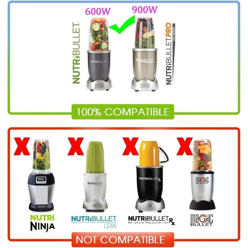 Аксессуары для Nutribullet 18 унций 32 унций 24 унции лезвие для экстрактора Nutribullet 600 Вт900 Вт Pro (art.: 3920c86964eee) - 3920c86964eee