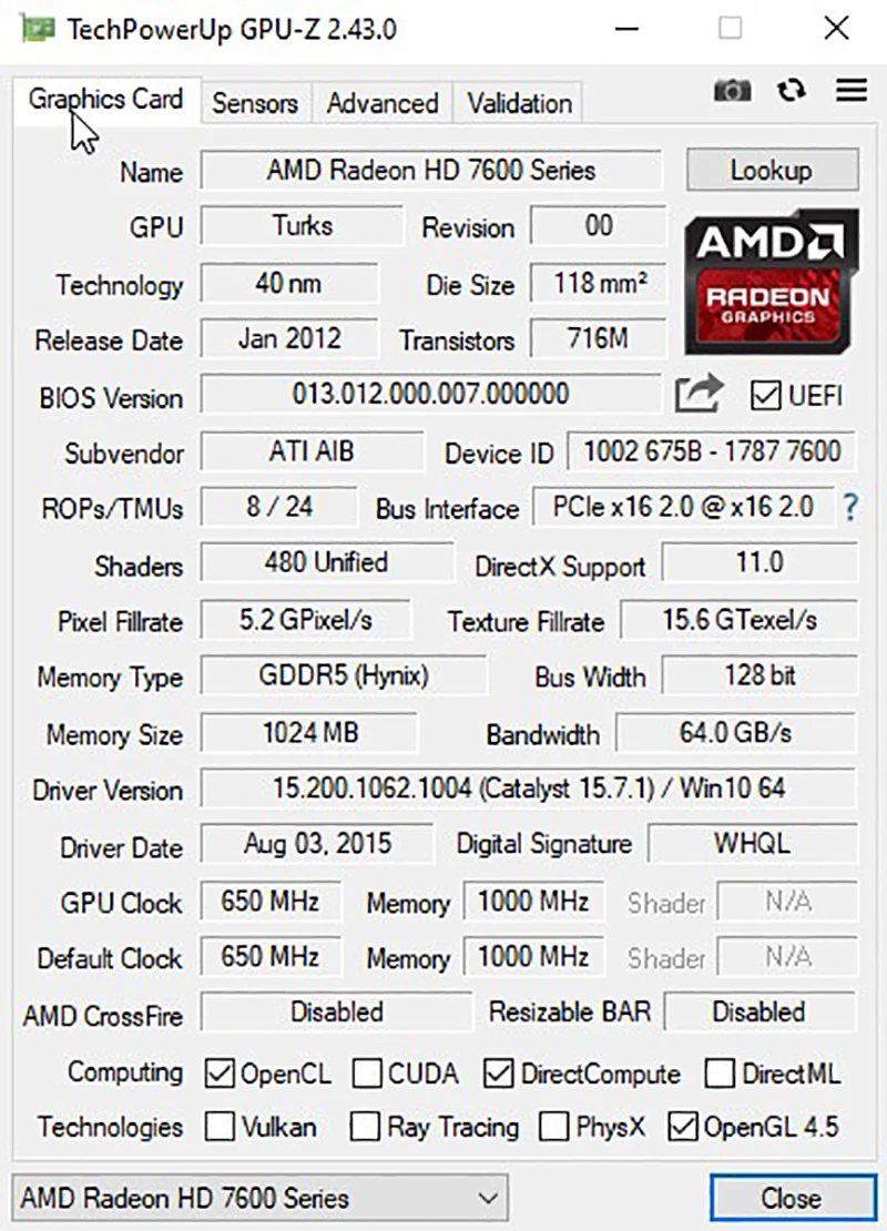 Видеокарта HD7670 2 0 бит 1 ГБ GDDR5 VGA DVI-I PCI-E PCIE Pci Express 7670 X16 видеокарта для AMD Radeon HD 128 GPU |