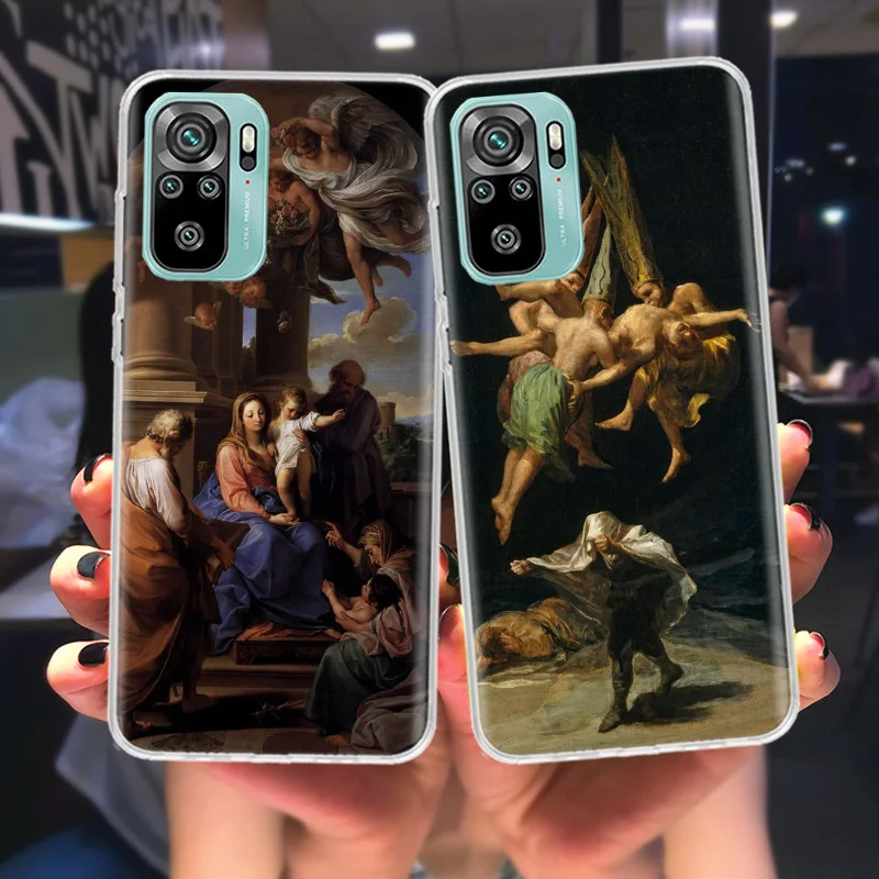 Испания Francisco Goya Art Чехол для телефона Xiaomi Redmi Note 13 Pro Plus 5G Cover 10 10A 10C 12 12C 9A 9C 9T 8A 7A 6A 9 8 7