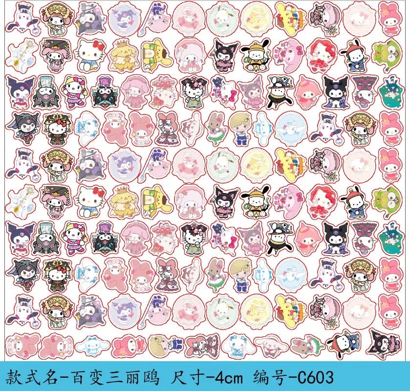 Новинка Sanrio акриловый лист Crayon Shin-chan мультфильм двусторонний прозрачный 4 см