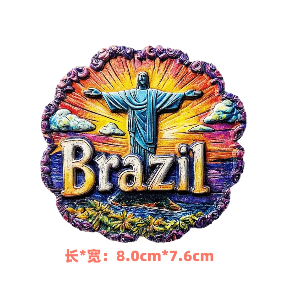 

Бразилия 3D магниты из смолы