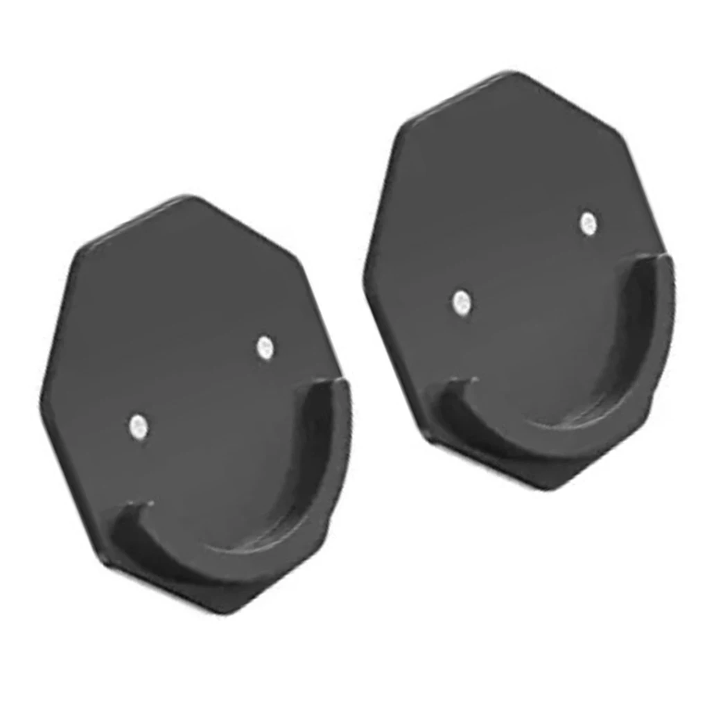 

2x Shower Curtain Rod Holder Wall Mount Retainer Bathroom