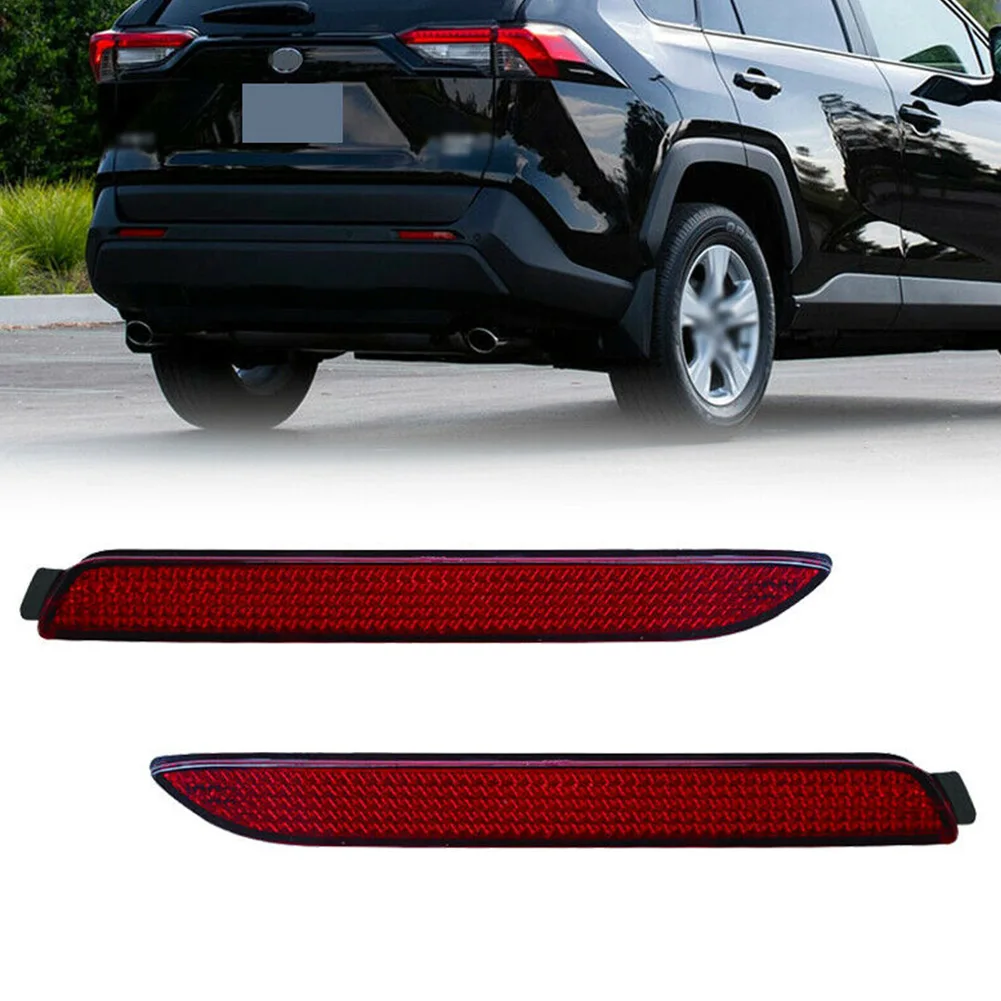 

Auto LED Rear Bumper Reflector Light Foglight Brake Stop Light Bumper Reflector Driving Lamp Kit For Toyota RAV4 2019-20