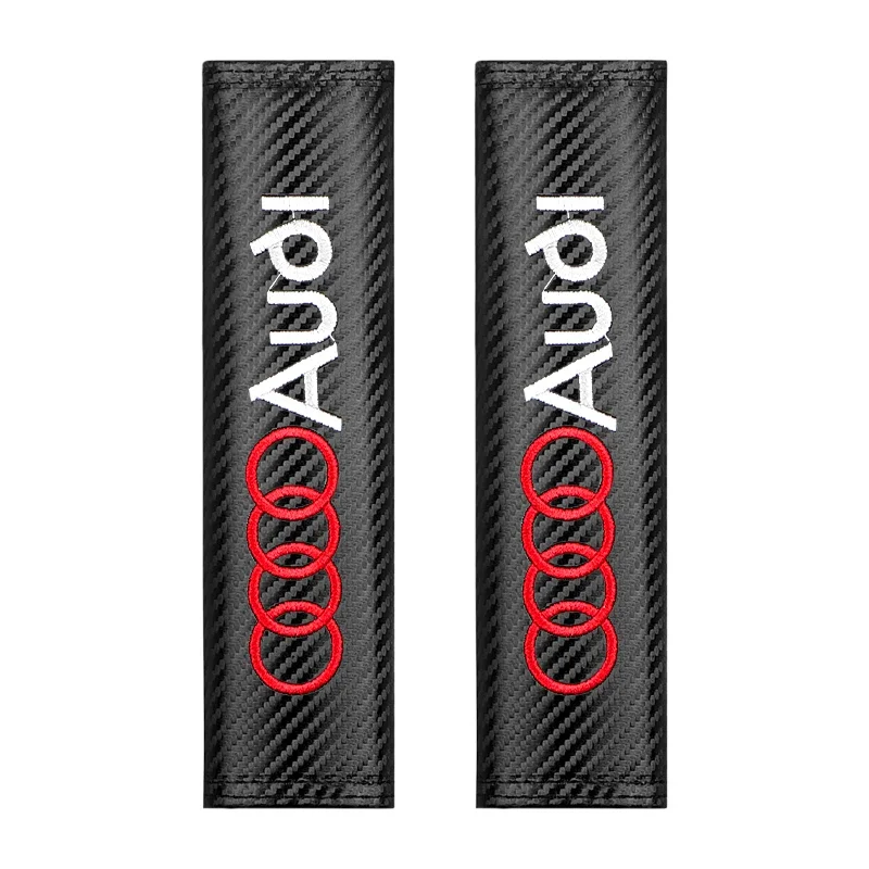 

2 шт. кожаный защитный чехол для ремня безопасности автомобиля для Audi S Line A3 A4 A5 A6 A7 Quattro Q2 Q3 Q5 Q7 S3 S4 S5 RS3