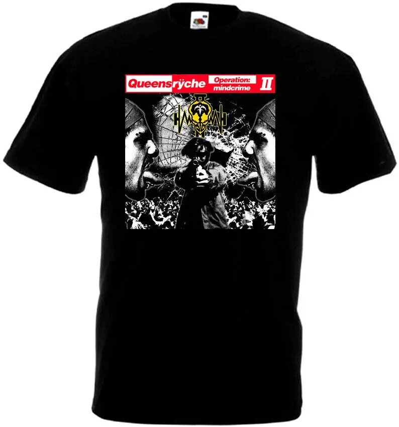 Черная футболка из тяжелого металла все размеры S 5XL