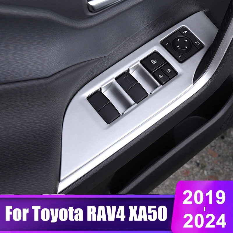 Для Toyota RAV4 2019 2020 2021 2022 2023 2024 XA50 Гибридная панель переключателя подъема окна