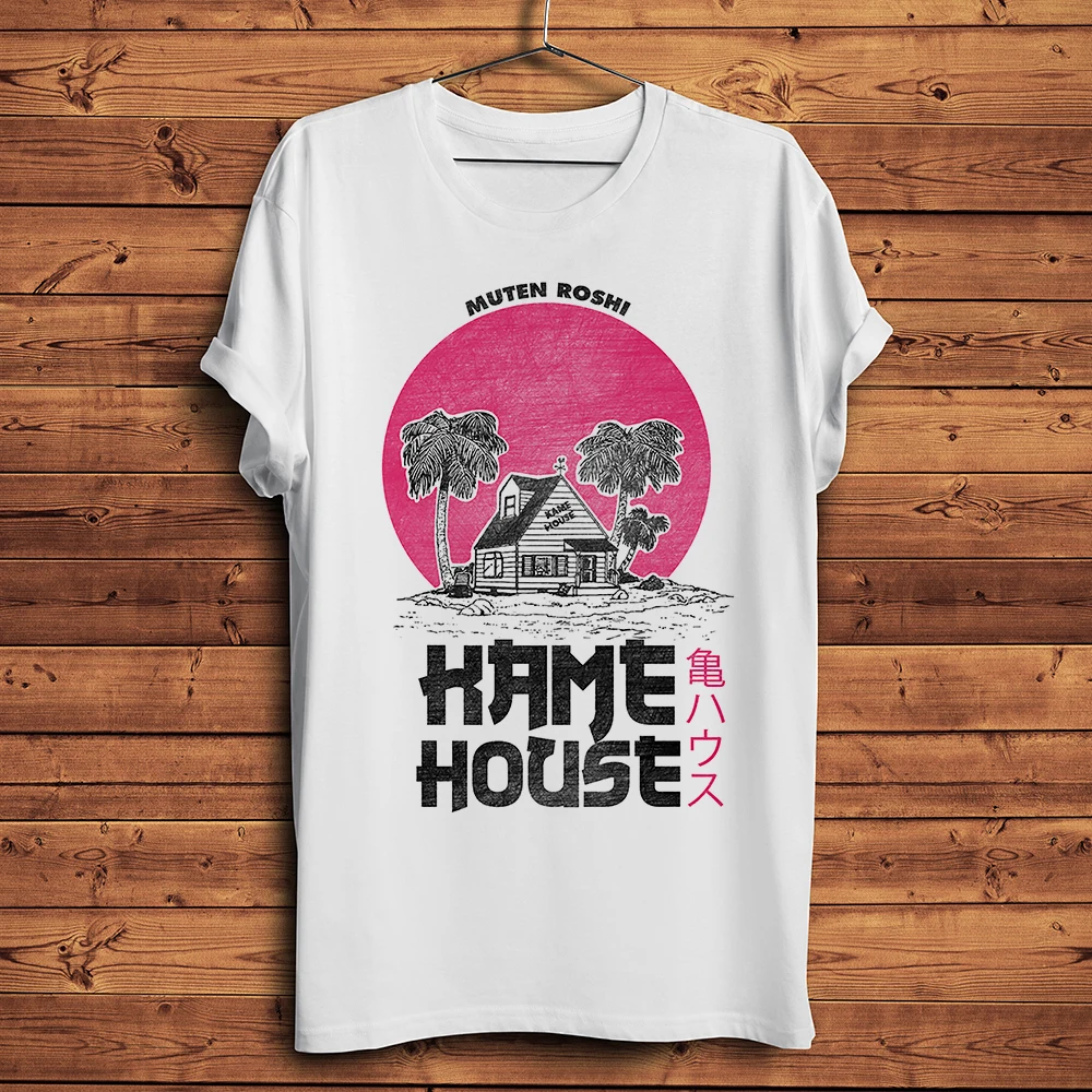 Фото Футболка Master Kamehameha Каме сеннин house с забавным мангой, мужская повседневная футболка с коротким рукавом Уличная одежда с мотивами из аниме унисекс, дышащая футболка №3