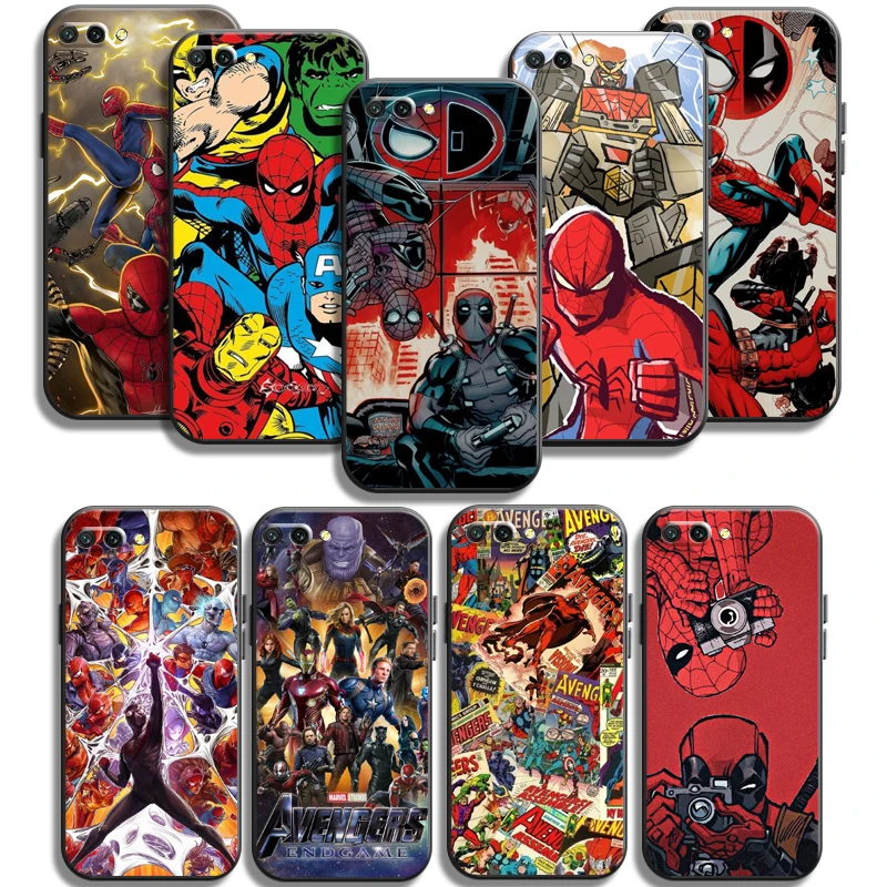 

Marvel Heroes Phone Cases For Huawei Honor P30 P30 Pro P30 Lite Honor 8X 9 9X 9 Lite 10i 10 Lite 10X Lite Cases Carcasa