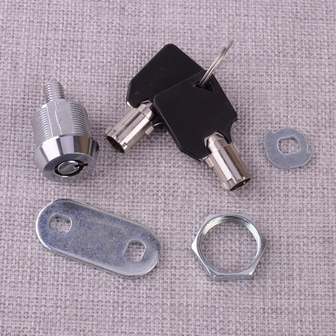 

5/8" Tubular Cam Lock with Keys Kit Zinc Alloy Fit for RV Camper Drawer Cabinet Toolbox