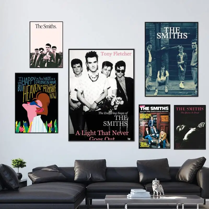

The S-Smiths Band POSTER Picture Prints Fashion Wall Canvas Art Kitchen Decor