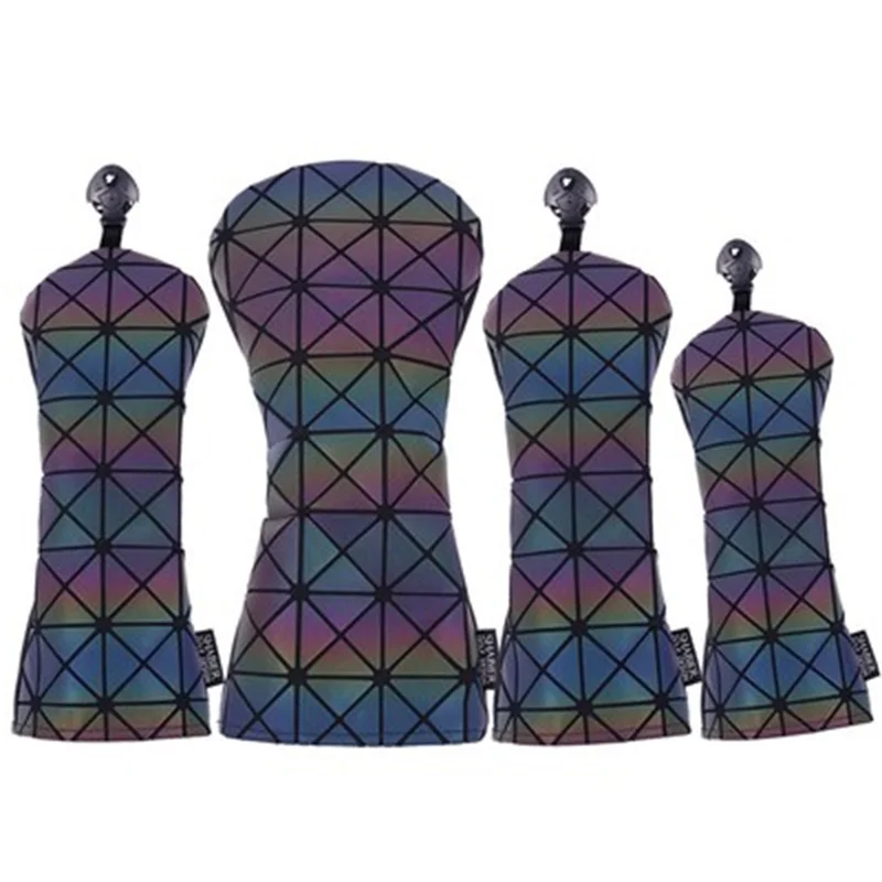 

Diamond Design Golf Club #1 #3 #5 Wood Headcovers Driver Fairway Woods Cover PU Leather Head Covers Set Protector