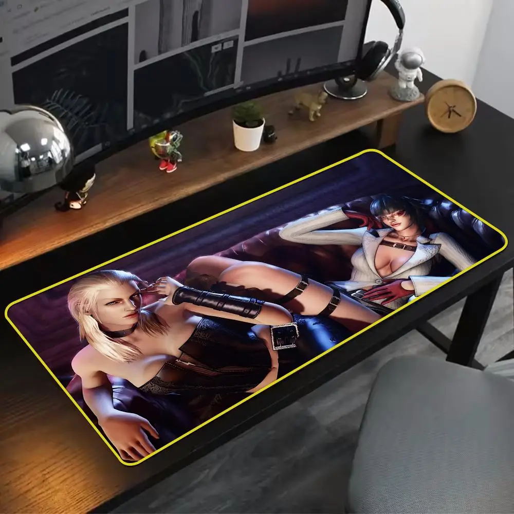 Прохладный коврик для мыши D-Devil M-May C-Cry 5 90x40 см цветной замок чистый натуральный