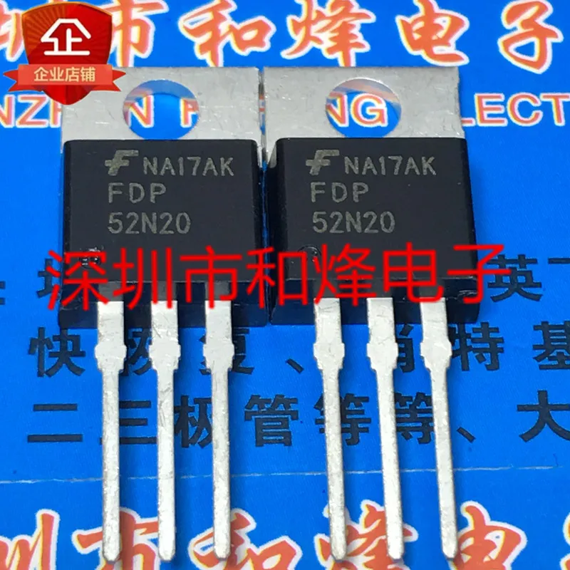 

Бесплатная доставка FDP52N20 TO-220 200V 52A 10 шт.