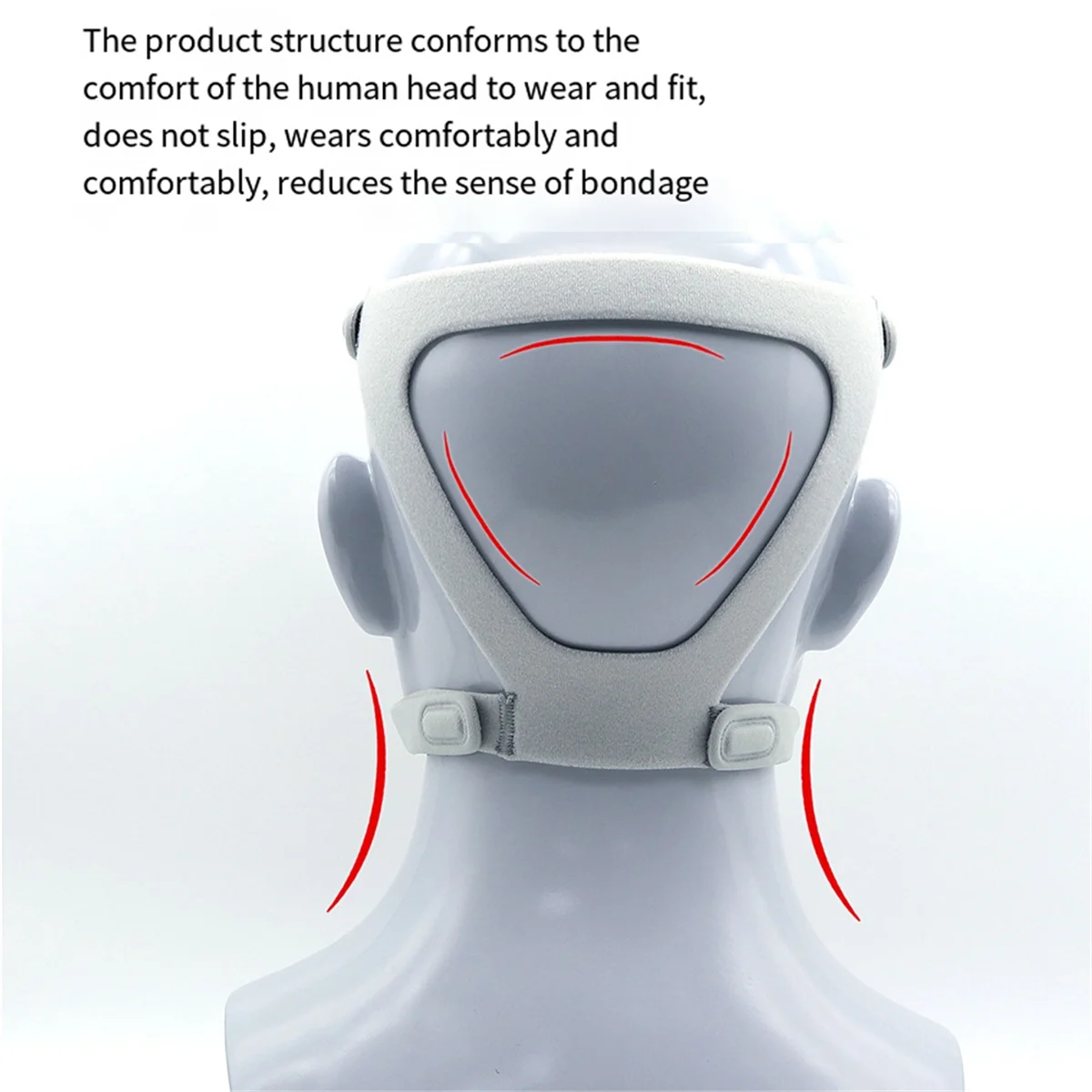 Сменная повязка на голову для фотомаски унисекс CPAP Регулируемая сменная