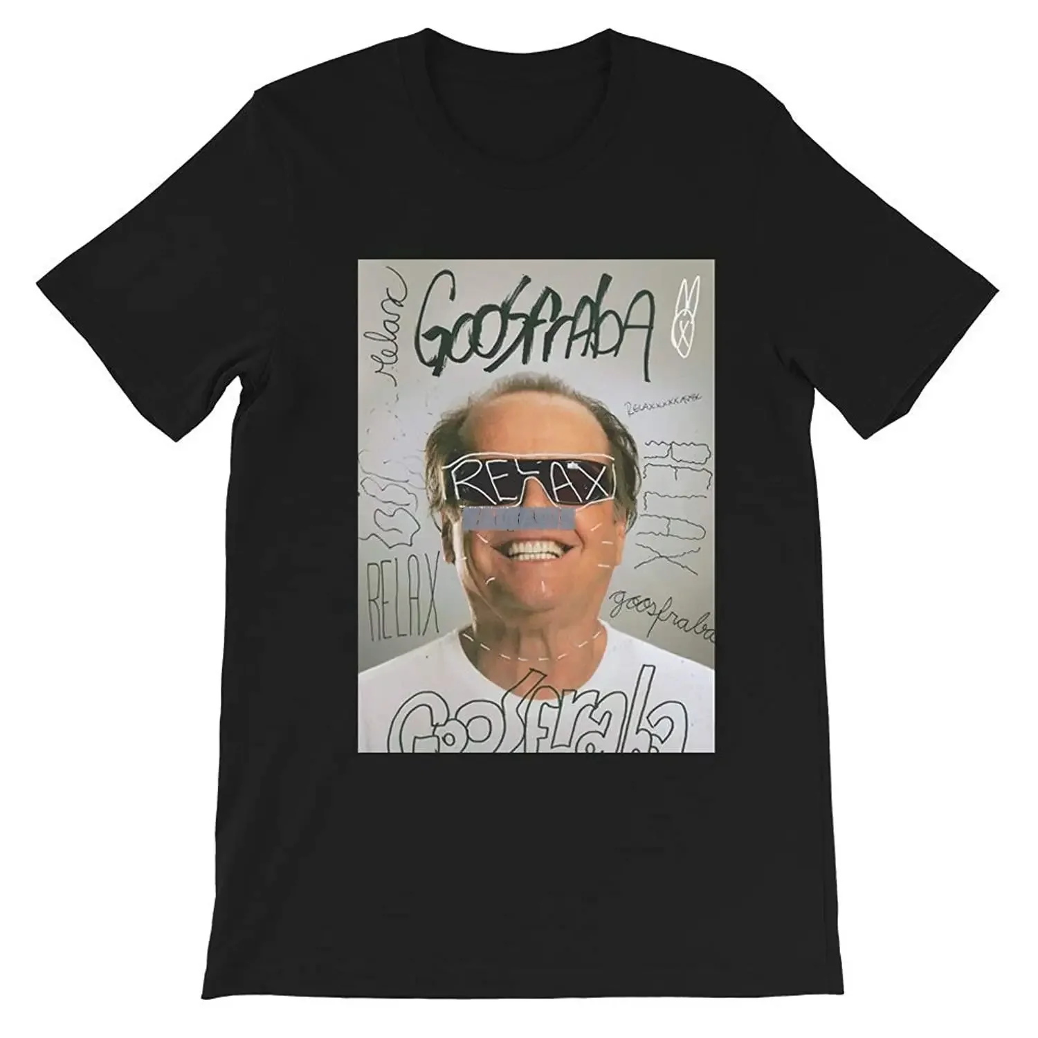 Goosfraba Jack Nicholson Anger Management Movie Cinema Забавный подарок Мужчины Женщины Футболка унисекс