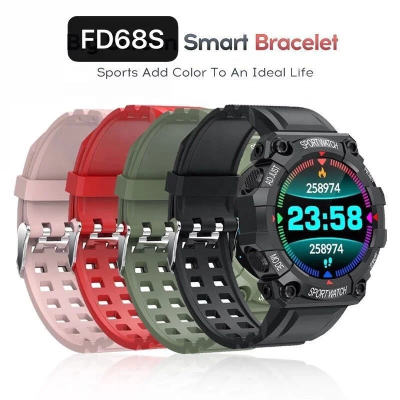 

1.44 inch Men Women Smart Watch Fitness Tracker Heart Rate Blood Pressure Reloj Smart Bracelet Smartwatch for IOS Android