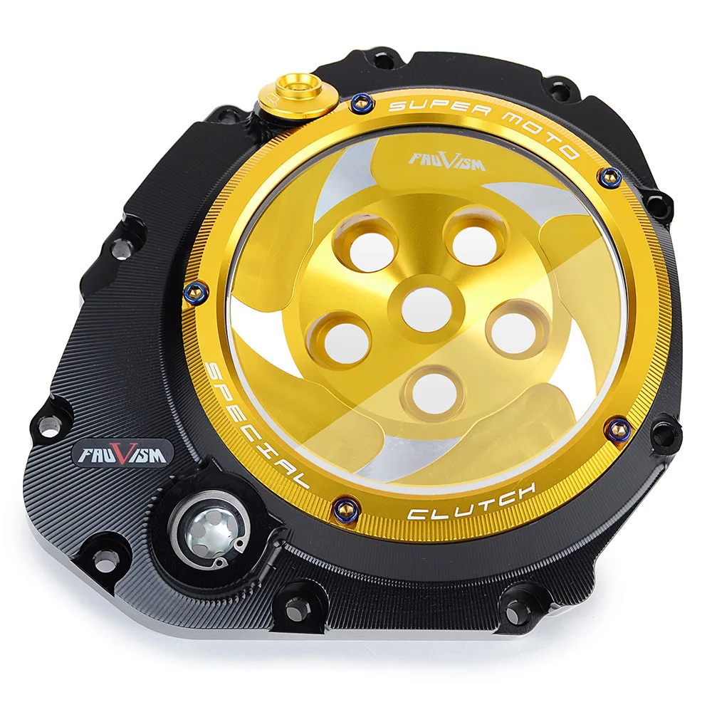 

For Suzuki GSXS 750 2005-2022 / GSX-S 750 GSX-S750 GSXS750 Motorcycle Engine Clear Clutch Cover