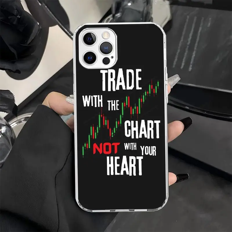 Чехол для телефона Trade Investment Forex Stock Market iPhone 16 15 14 Plus 13 12 Mini 11 Pro Max X XS XR 7 8 + SE Apple Soft