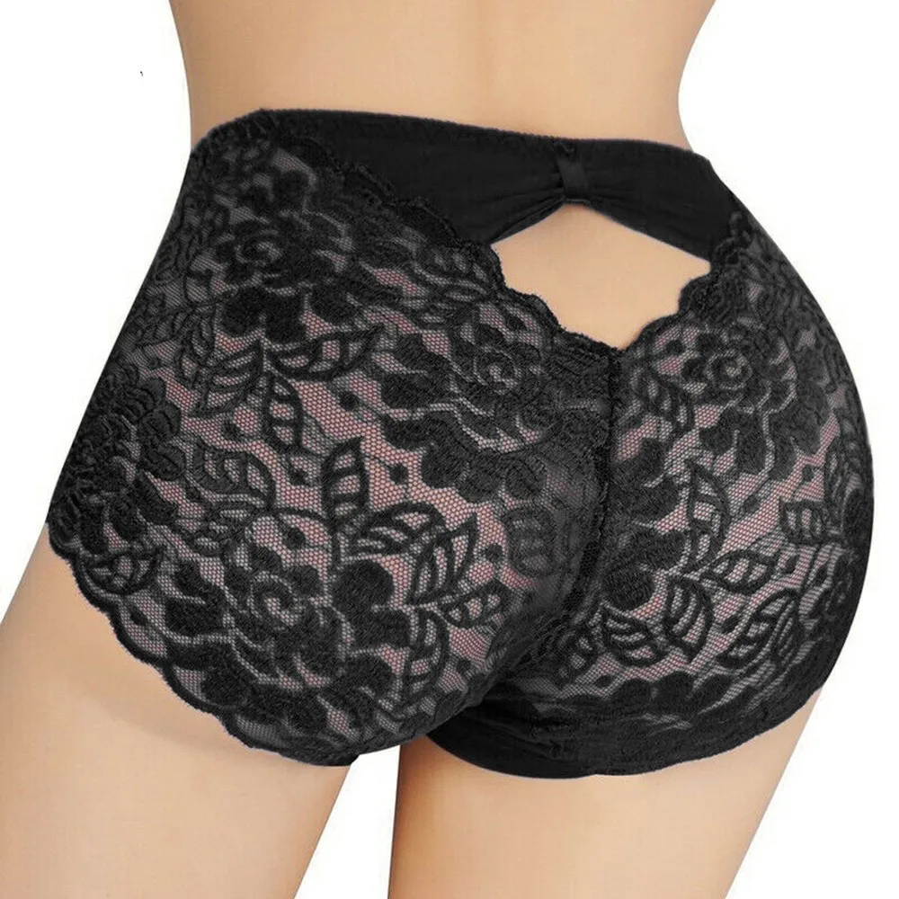 

M-XXXL Men Lace See Through Briefs Sissy Panties Gay Men Underwear Mens Sexy Transparent Boxer Underwear NiNightclub Lace Trunks