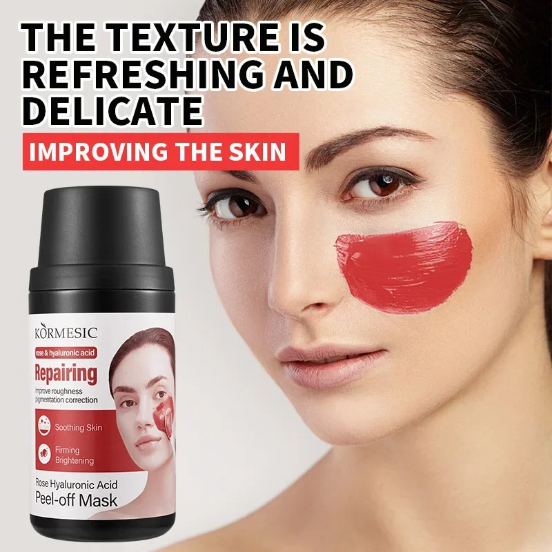 Маска для лица DRMEINAIER с розой и гиалуроновой кислотой