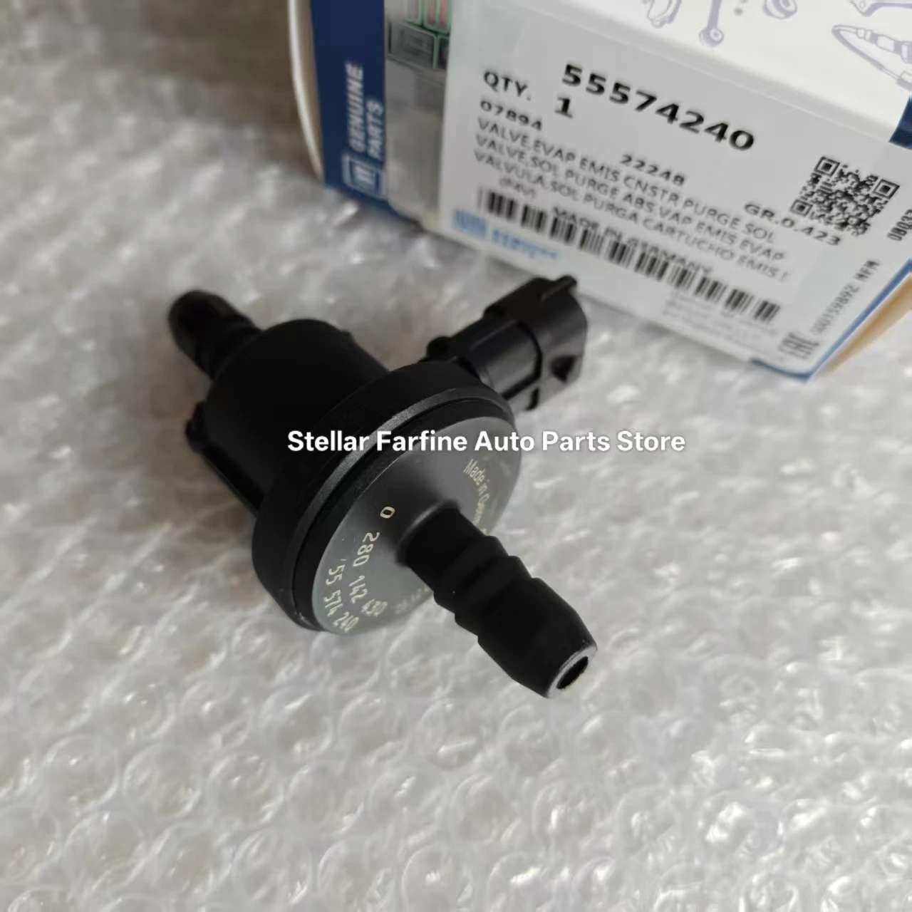 Фото Соленоид вакуумного клапана OEM # 55574240 для Chevrolet Cruze Aveo Trax Orlando Opel Astra Corsa Insignia Vectra 55353802 0280142430 №1