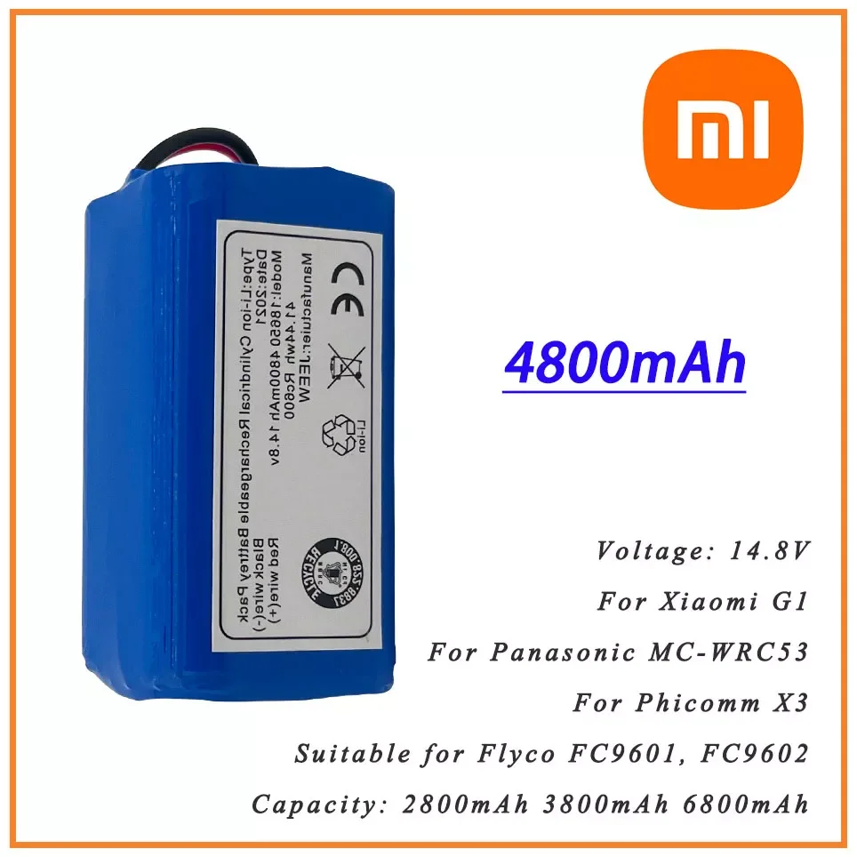 

NEW 100% Original 14.8V Li-Ion Battery G1 MI Robot Vacuum Mop Essential MJSTG1 Robot Vacuum Cleaner Accessories