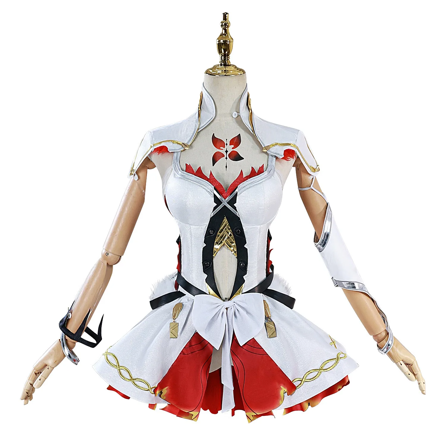 В наличии SR Camellya Косплей Костюм Wuthering Waves Полный комплект парика Хэллоуин