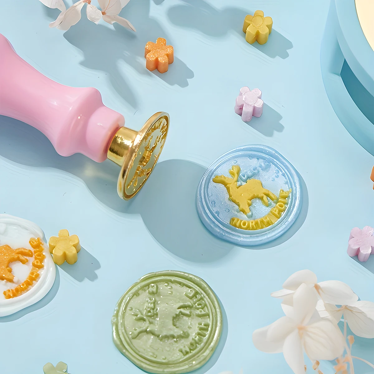 Набор штампов для воска набор лакированных товары рукоделия скрапбукинг