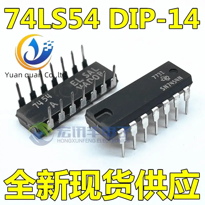 

30 шт. Оригинальный Новый SN74LS54N 74LS54 DIP16 4 ширина-2 вход и-или-не ворота