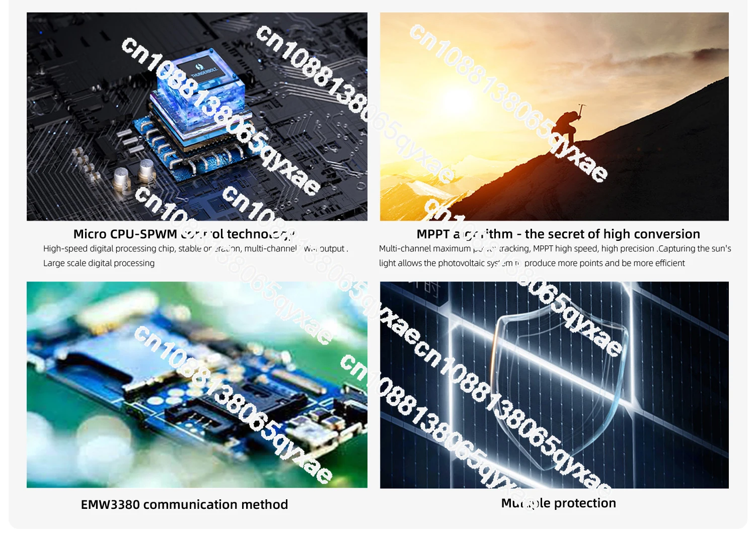 Аккумулятор LiFePO4 2000 Втч для портативной электростанции расширяющий емкость 2–24