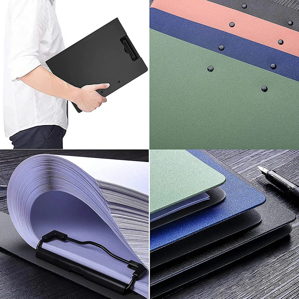 Папка-держатель А4 для записей записная книжка зажим двойные зажимы тестовый