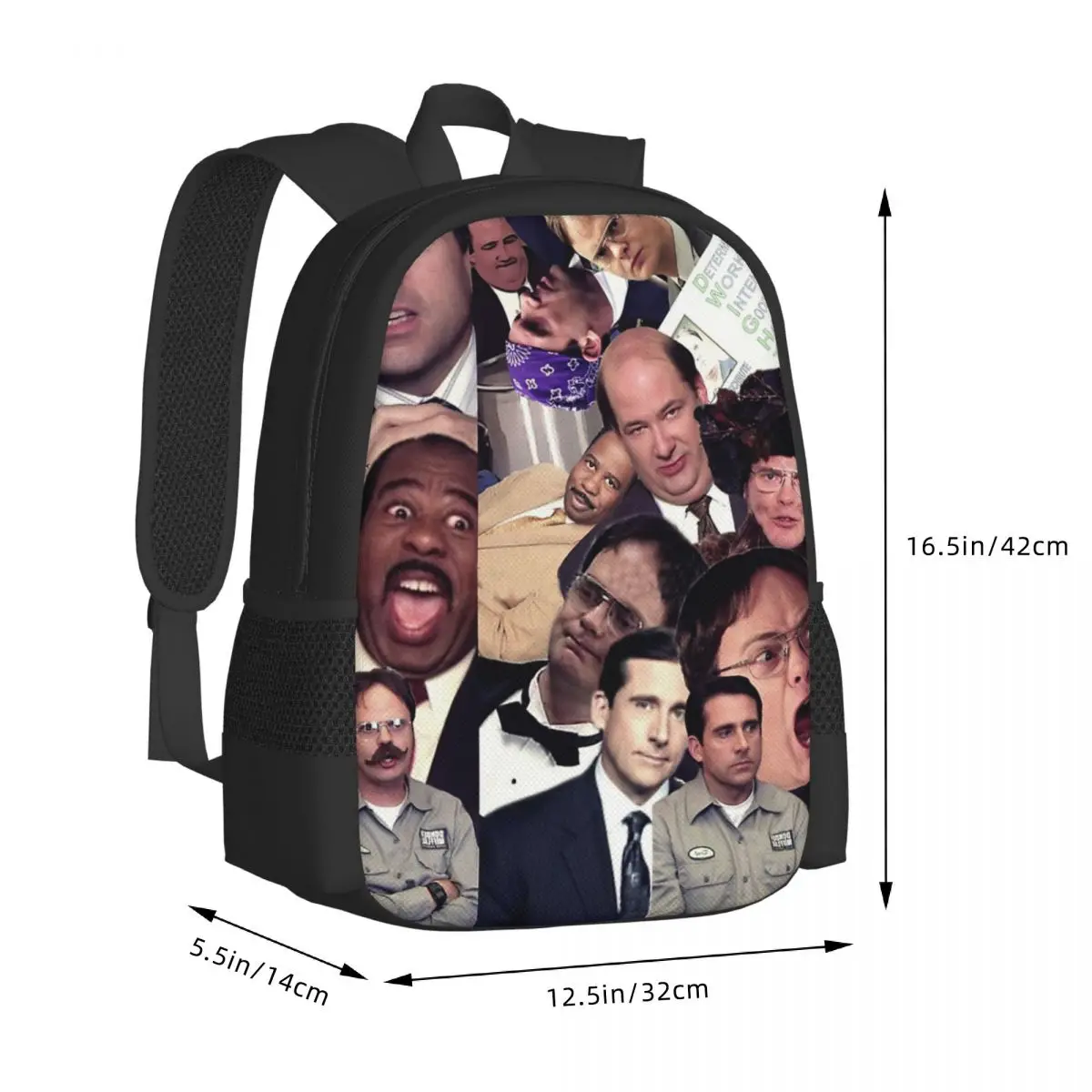 Office Mashup Backpack for Girls Boys Travel RucksackBackpacks for Teenage school bag