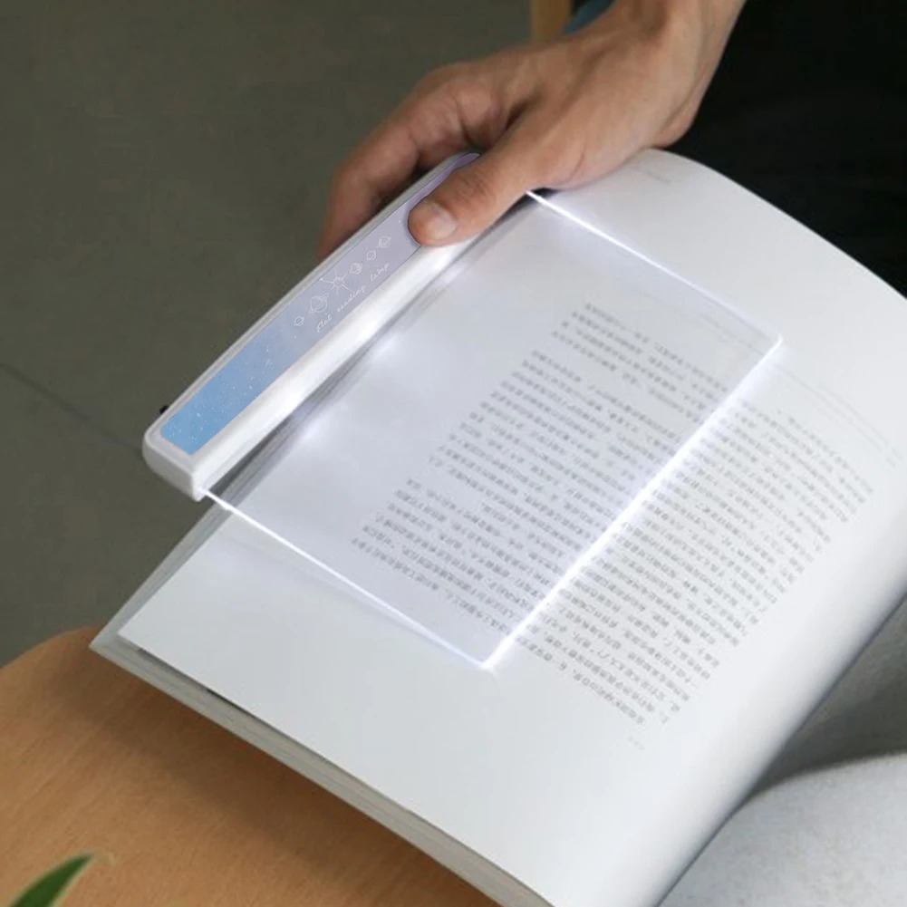 

LED Starry Sky Flat Light Eye Protection Night Reading Lamps Student Accessories Desk Lamp Eye Protection Study Lamp