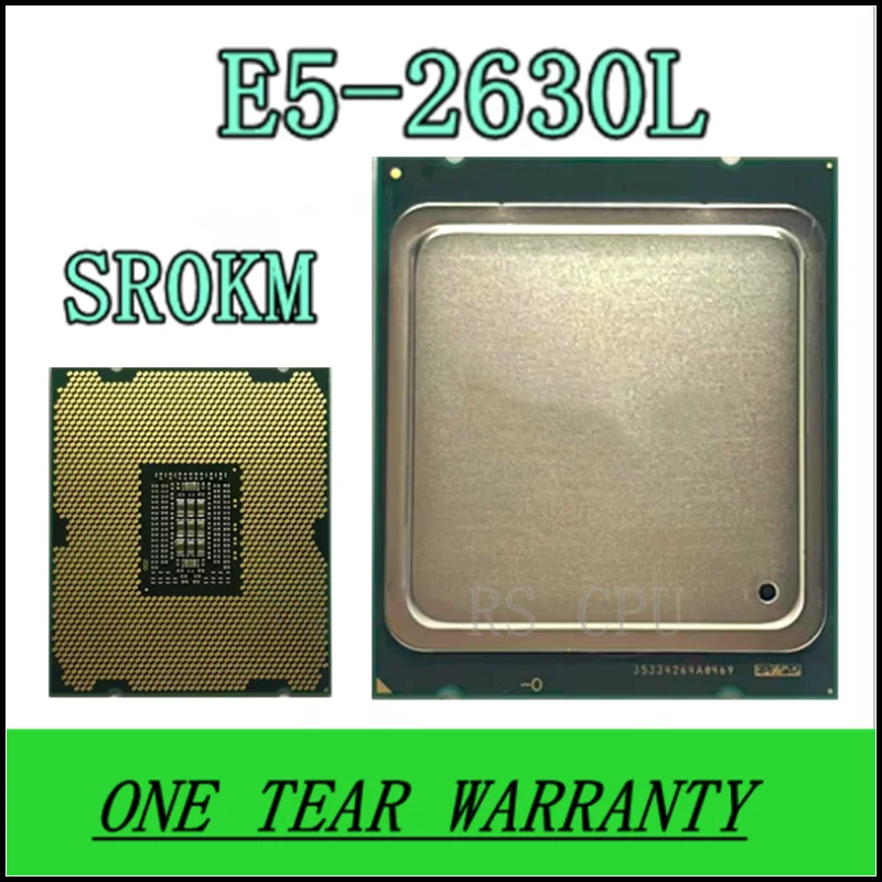 

E5-2630L e5 2630L SR0KM 2,0 ГГц 60 Вт LGA2011 разъем 6-ядерный серверный процессор E5 2630L ЦП