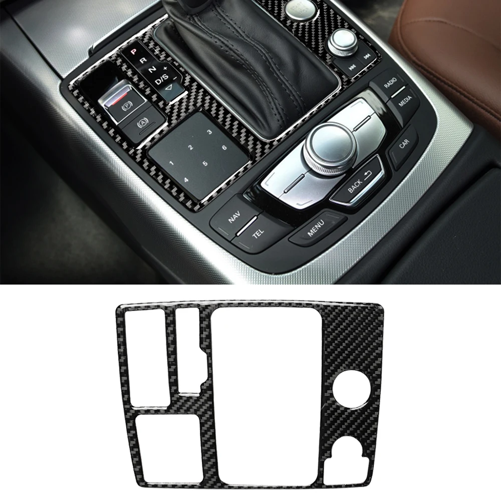 

For Audi A6 S6 C7 A7 S7 4G8 2012-2018 Engine Start Stop Switch Button Panel Decoration Trim Cover Sticker Car Accessories