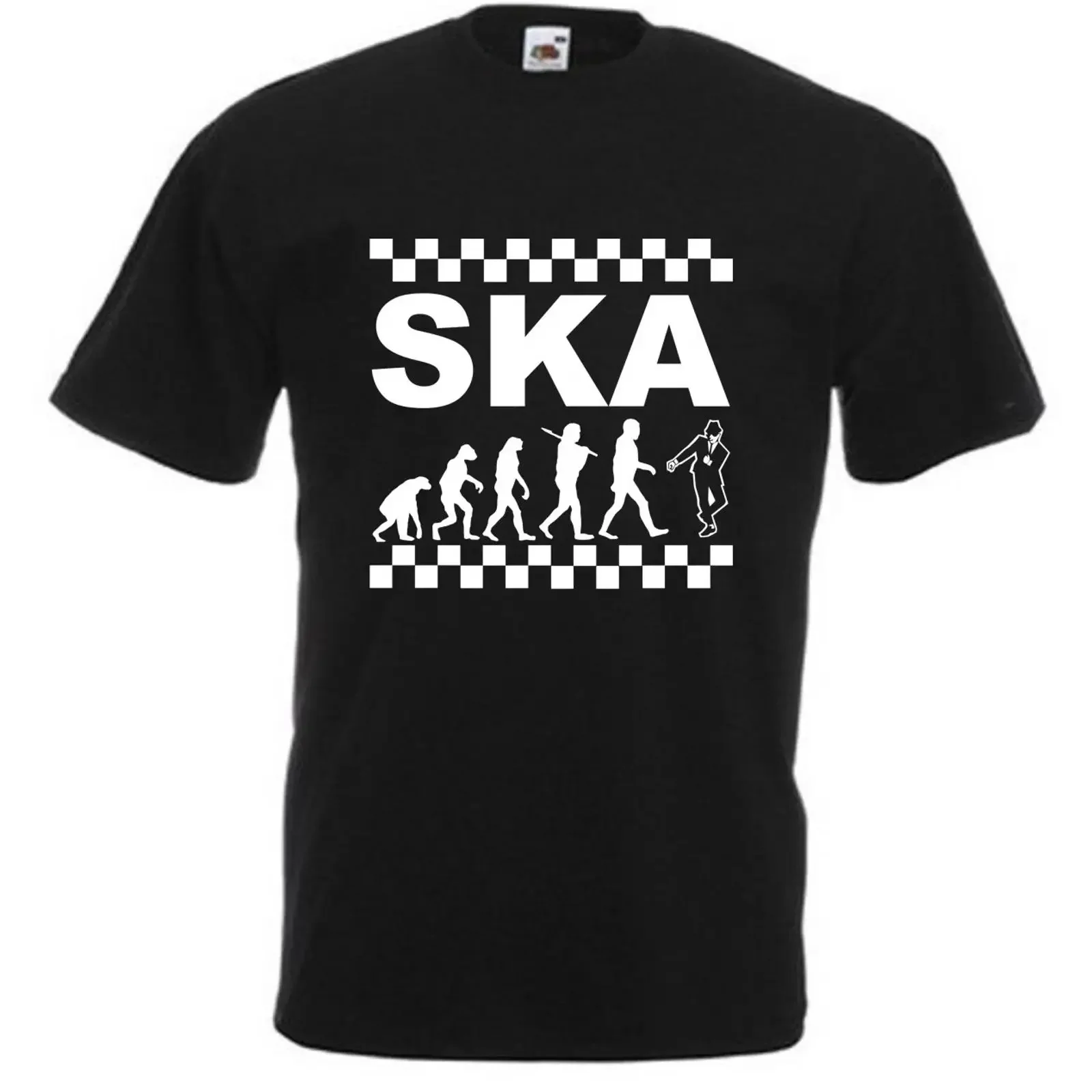 Фото Футболка размера S-4XL в стиле Rude Boy Skinhead Ska Rocksteady Reggae Trojan, винтажная, с эффектом потертости, универсальная, унисекс, модная, удобная, повседневная. №1