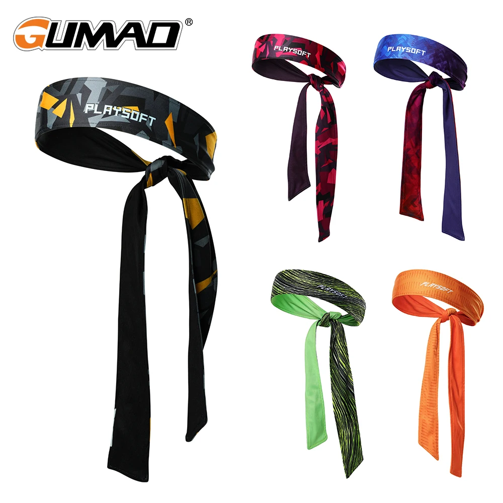

Pirate Sweatband Sports Head bandage Fitness Bike Cycling Running Workout Yoga Headband Gym Tennis Anti-slip HairBand Men Women