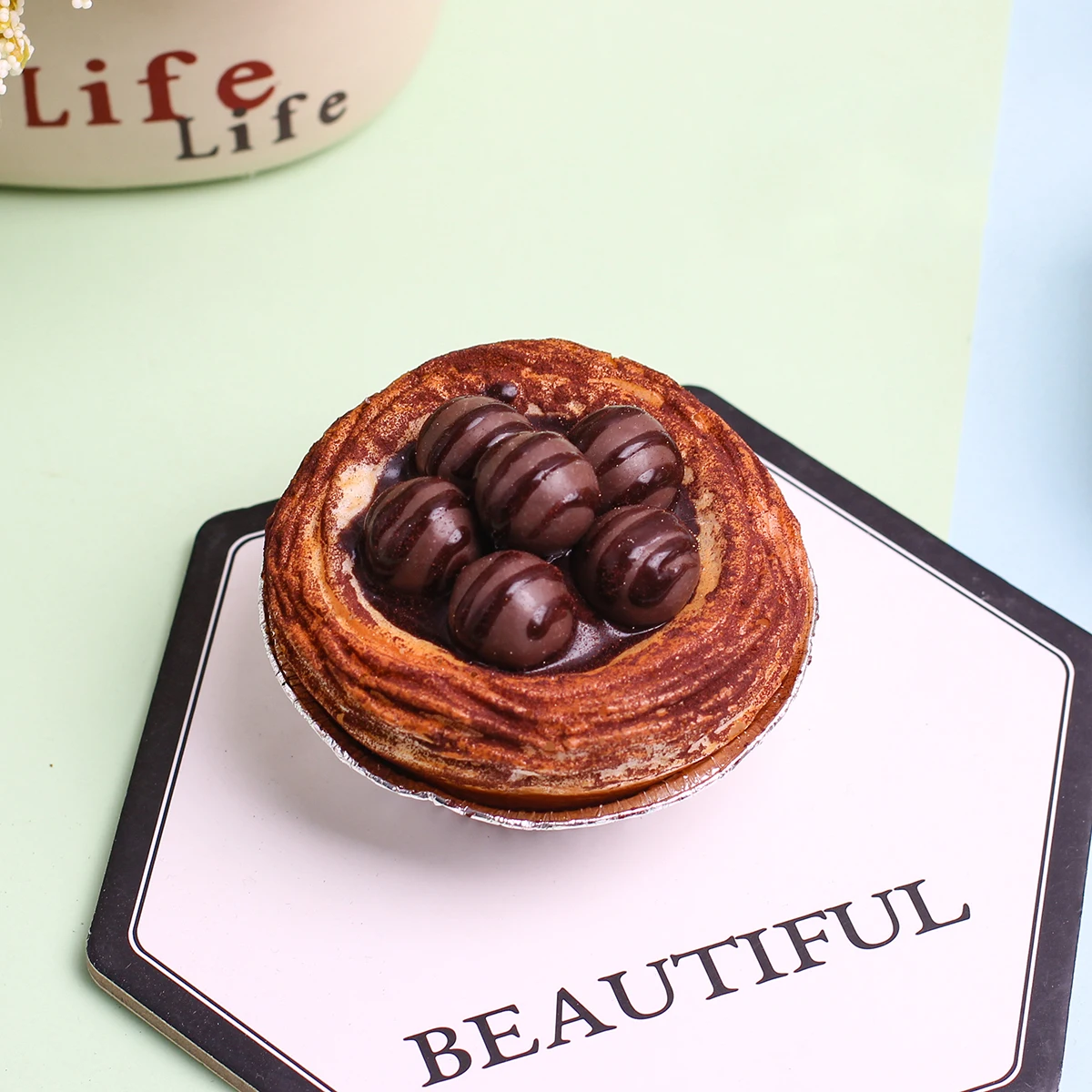 

Искусственный тортик яйцо ПВХ